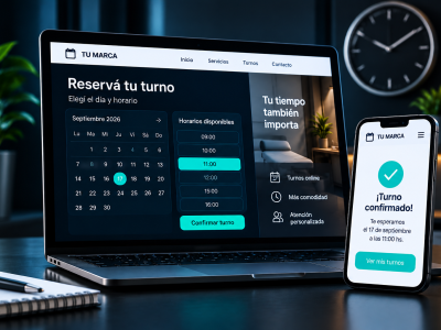 Website de reservas